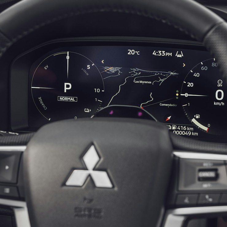 Digitales Fahrerdisplay